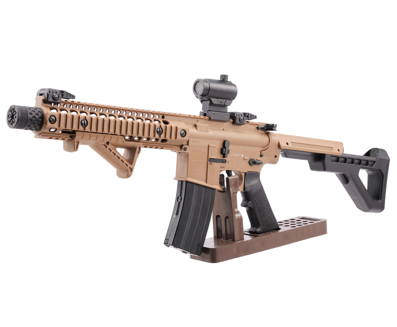 Пневматическая винтовка Crosman DPMS SBR Full Auto (M16, 3 Дж)