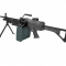 Страйкбольный пулемет (A&K) M249 MK I (Пластик) Black