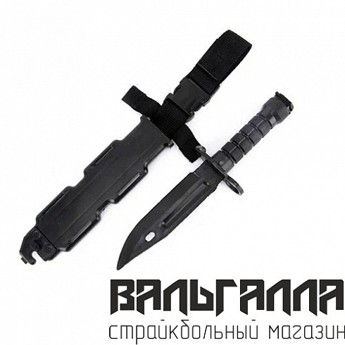Штык-нож Cyma пластиковый тренировочный M9 BK 