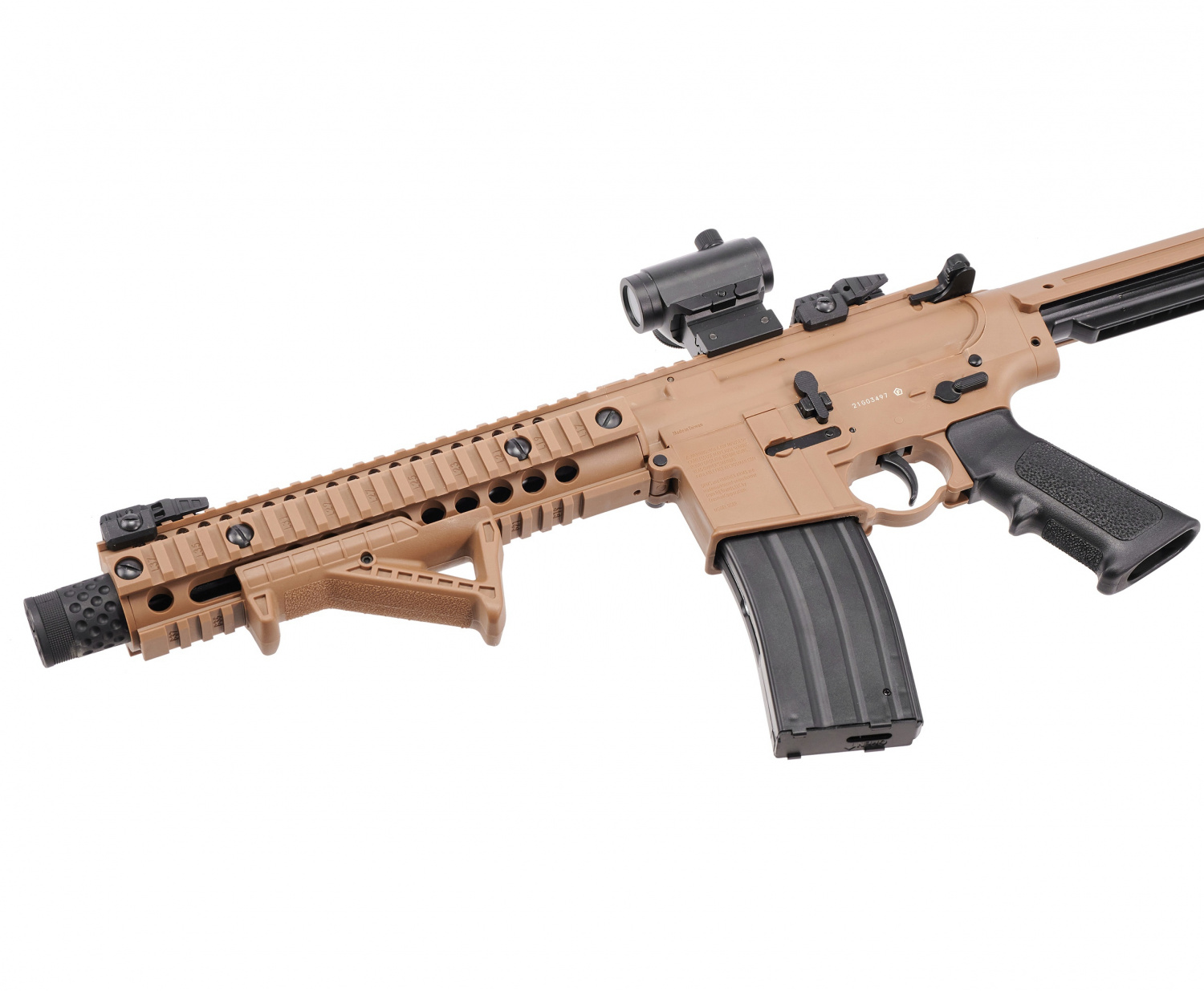 Пневматическая винтовка Crosman DPMS SBR Full Auto (M16, 3 Дж)