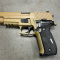 Пистолет WE SigSauer P226 Mk.25 TAN GGBB 