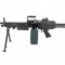 Страйкбольный пулемет (A&K) M249 MK I (Пластик) Black