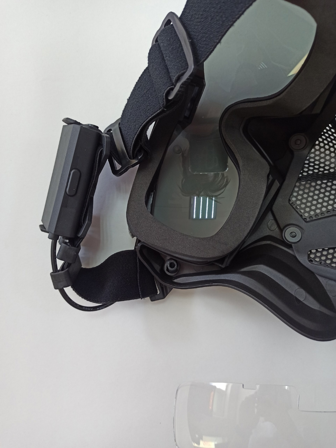 Маска защитная WoSport противотуманная BK (MA-126-BK) Черная