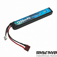 Аккумулятор Li-po B&C 1350 MAH 11.1V (2s) 30C, T-plug