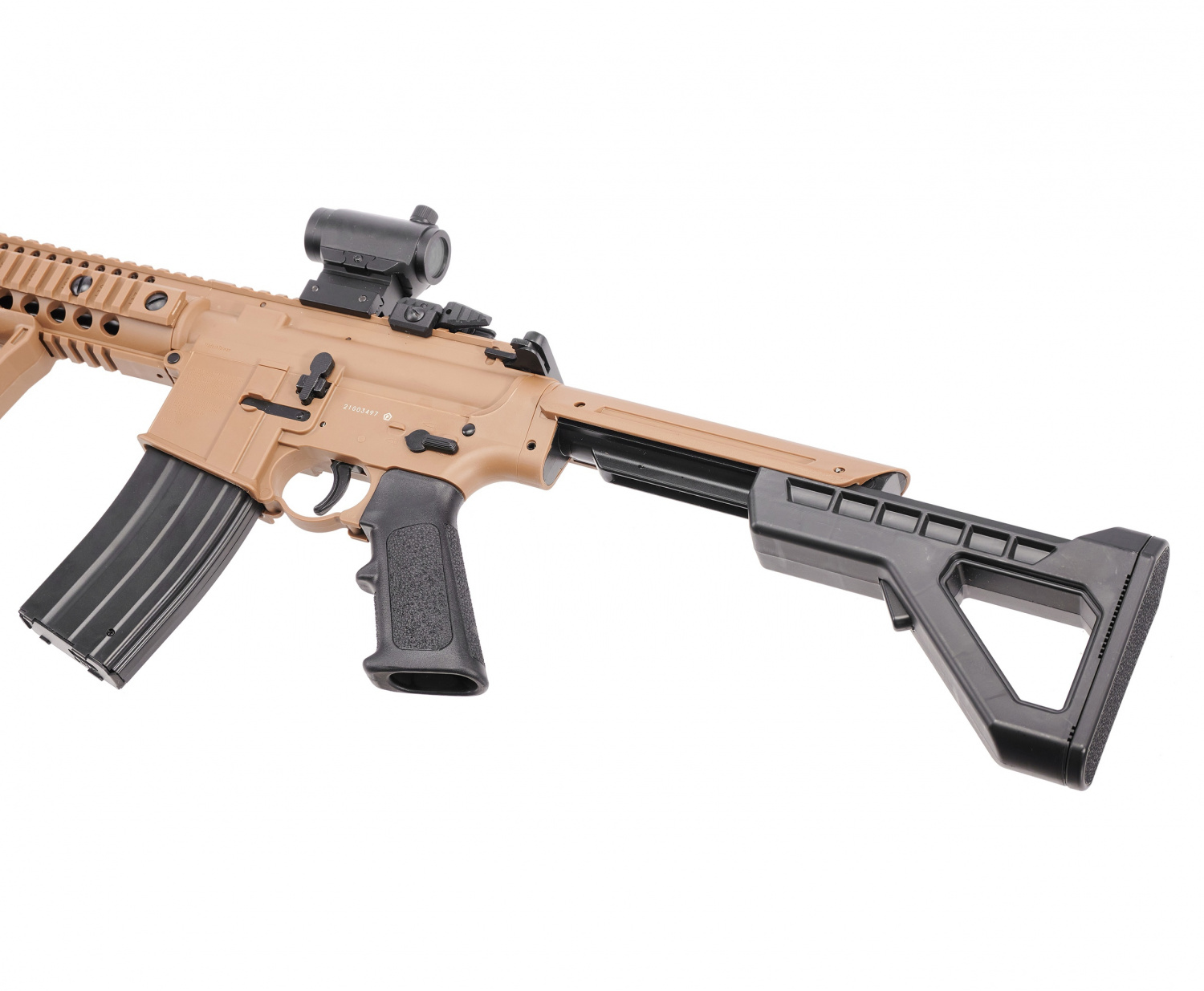 Пневматическая винтовка Crosman DPMS SBR Full Auto (M16, 3 Дж)