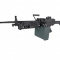 Страйкбольный пулемет (A&K) M249 MK I (Пластик) Black