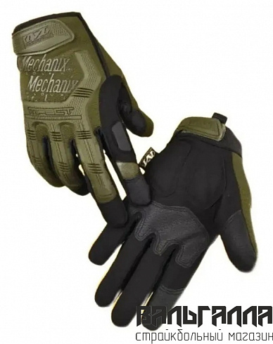 Перчатки Mechanix Олива