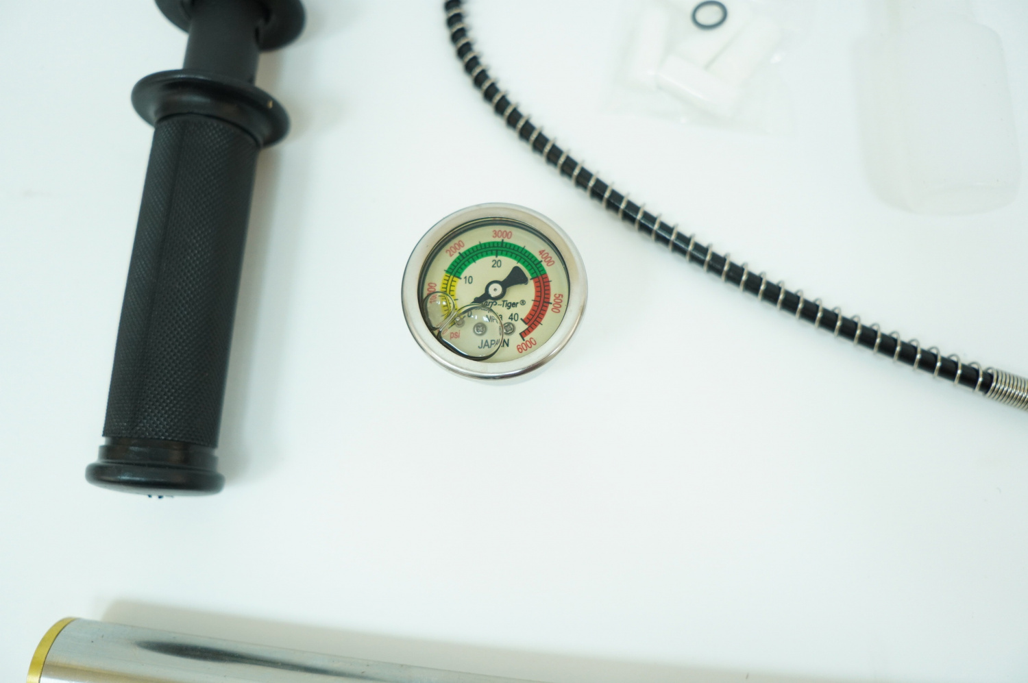 Насос высокого давления для PCP винтовки пневматики (серебристый, 3 stage, 4500psi)