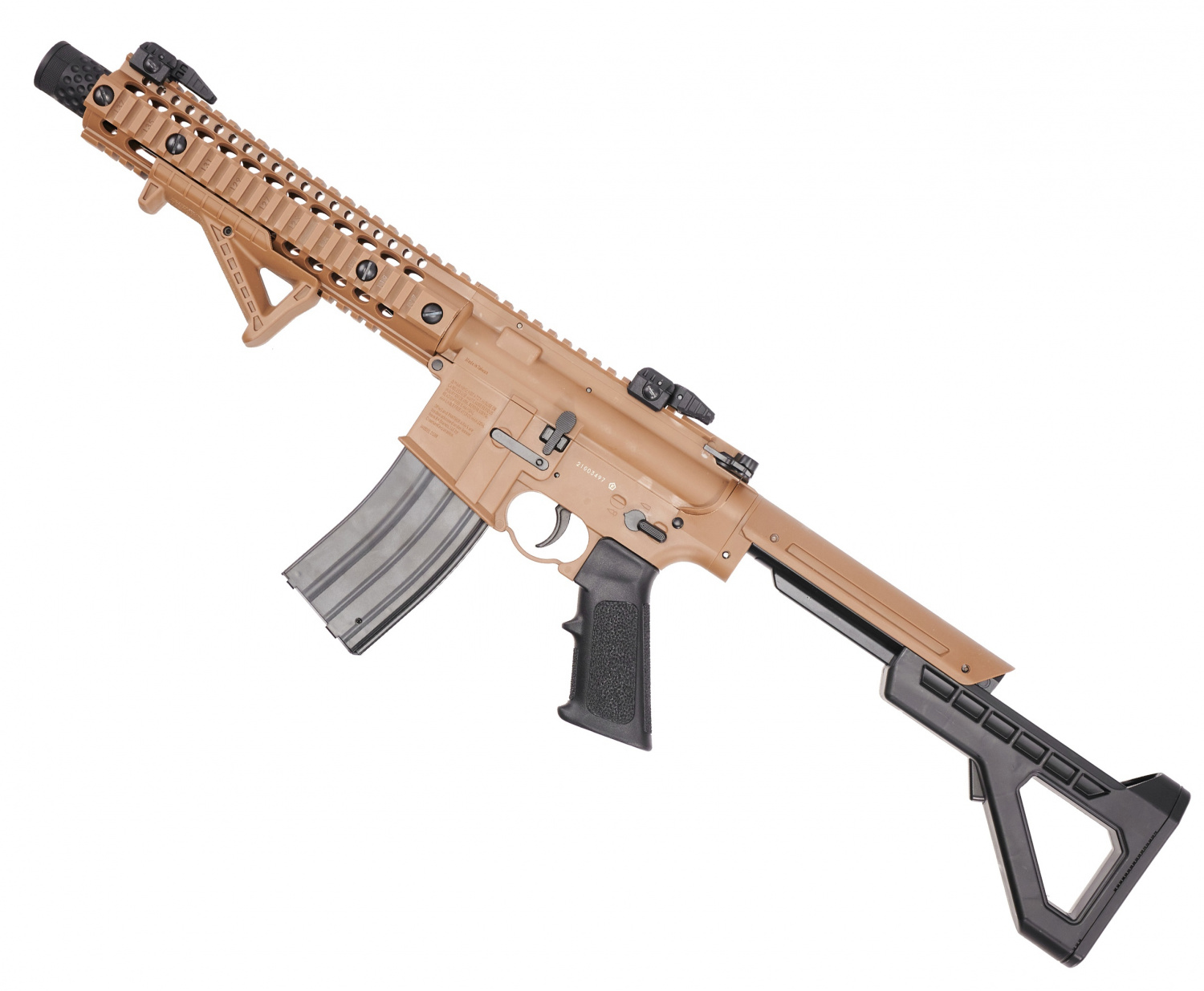 Пневматическая винтовка Crosman DPMS SBR Full Auto (M16, 3 Дж)