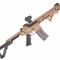 Пневматическая винтовка Crosman DPMS SBR Full Auto (M16, 3 Дж)